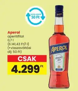 Spar Aperol ajánlat