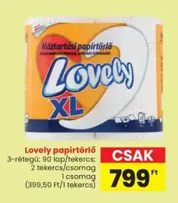 Spar Lovely papírtörlő ajánlat