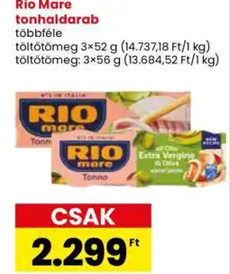 Spar Market Rio Mare tonhaldarab ajánlat