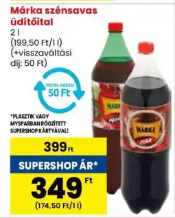 Spar Market Márka Szénsavas Üdítőital ajánlat