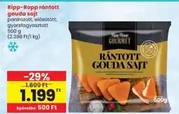 Spar Ripp-Ropp Rántott Gouda Sajt ajánlat