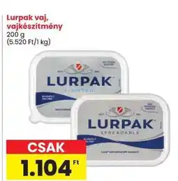 Spar Lurpak vaj, vajkészítmény ajánlat