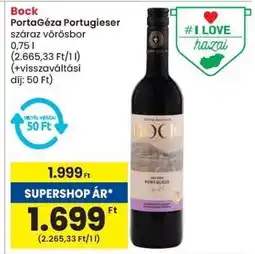 Spar Bock PortaGéza Portugieser ajánlat