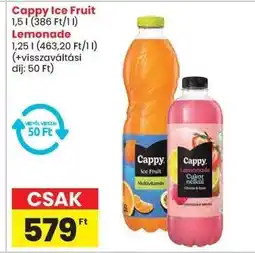 Spar Cappy Ice Fruit & Lemonade ajánlat