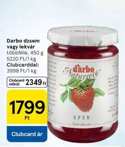 Tesco Darbo dzsem vagy lekvár ajánlat