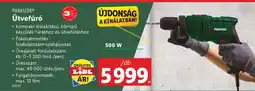Lidl PARKSIDE Ütvefúró ajánlat