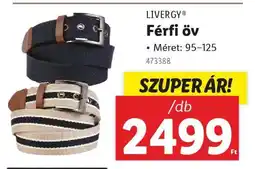 Lidl LIVERGY Férfi öv ajánlat