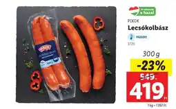 Lidl PIKOK Lecsókolbász ajánlat