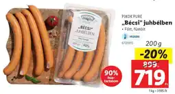 Lidl PIKOK PURE 'Bécsi'' juhbélben ajánlat