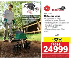Lidl PARKSIDE Rotációs kapa ajánlat