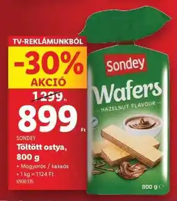 Lidl Sondey Wafers ajánlat
