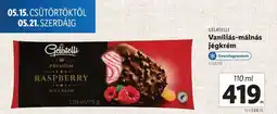 Lidl GELATELLI Vaníliás-málnás jégkrém ajánlat