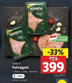 Lidl KOMETA Felvágott ajánlat