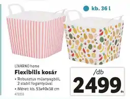 Lidl LIVARNO HOME Flexibilis kosár ajánlat