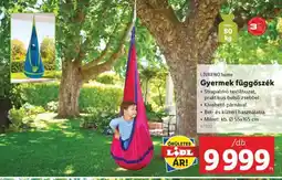Lidl LIVARNO HOME Gyermek függőszék ajánlat