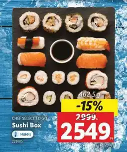 Lidl Sushi box ajánlat