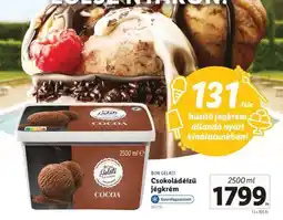 Lidl BON GELATI Csokoládéízű jégkrém ajánlat