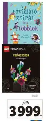 Lidl LEGO BOTANICALS VIRÁGCSOKOR ajánlat