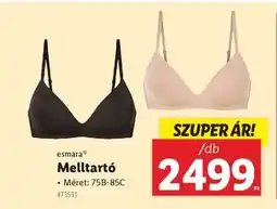 Lidl ESMARA Melltartó ajánlat