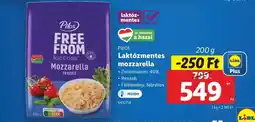 Lidl Pilos Laktózmentes mozzarella ajánlat