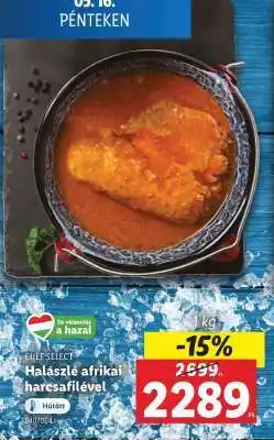 Lidl Halászlé afrikai harcsafilével ajánlat
