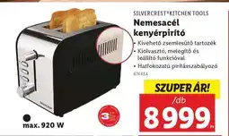 Lidl SILVERCREST KITCHEN TOOLS Nemesacél kenyérpirító ajánlat