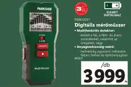 Lidl PARKSIDE Digitális mérőműszer ajánlat