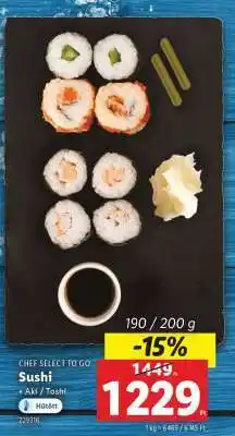 Lidl Sushi ajánlat