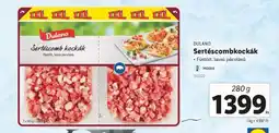 Lidl DULANO Sertéscombkockák ajánlat