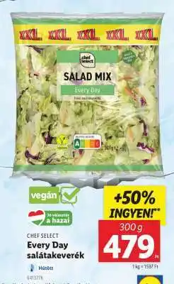 Lidl Chef Select Every day salátakeverék ajánlat