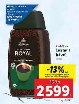 Lidl BELLAROM Instant kávé ajánlat