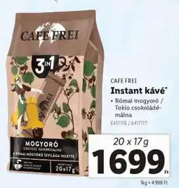 Lidl CAFE FREI INSTANT KÁVÉ ajánlat