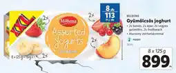 Lidl MILBONA Gyümölcsös joghurt ajánlat