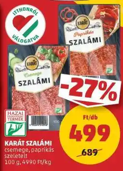 PENNY KARÁT SZALÁMI ajánlat