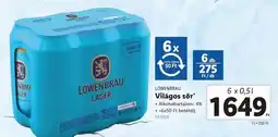 Lidl LÖWENBRÄU Világos sör ajánlat