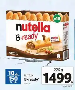 Lidl NUTELLA B-ready ajánlat