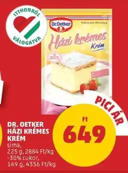 PENNY Dr. Oetker Házi Krémes Krém ajánlat