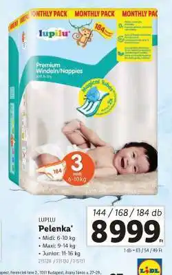 Lidl LUPILU Pelenka ajánlat