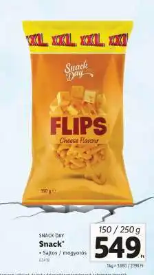 Lidl SNACK DAY Snack ajánlat