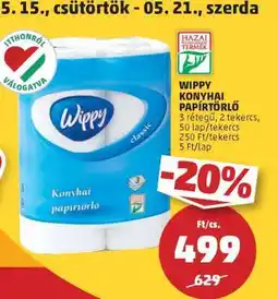 PENNY Wippy Konyhai Papírtörlő ajánlat