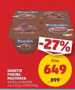 PENNY DANETTE PUDING MULTIPACK ajánlat