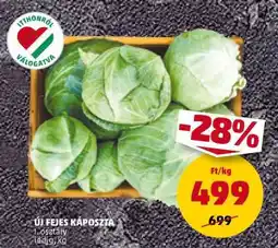 PENNY Új fejes káposzta ajánlat