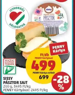PENNY Sissy Pásztor Sajt ajánlat