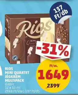 PENNY RIOS MINI QUARTET JÉGKRÉM MULTIPACK ajánlat