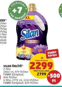PENNY SILAN Öblítő ajánlat