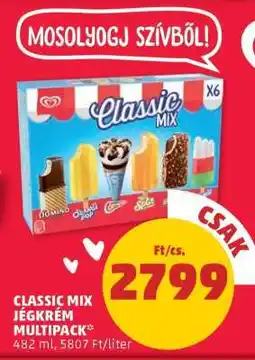 PENNY Classic Mix Jégkrém Multipack ajánlat