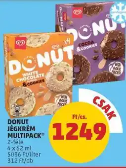 PENNY DONUT JÉGKRÉM MULTIPACK ajánlat
