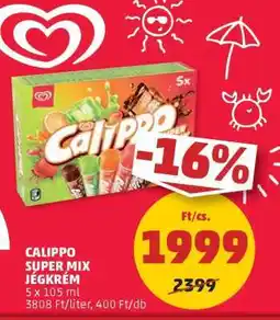 PENNY CALIPPO SUPER MIX JÉGKRÉM ajánlat