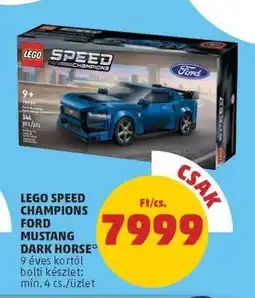 PENNY LEGO Speed Champions Ford Mustang Dark Horse ajánlat