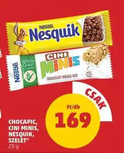 PENNY Chocapic, Cini Minis, Nesquik szelet ajánlat